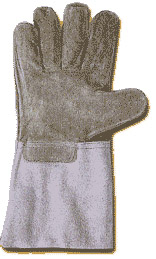 P. GUANTES SOLDADOR SERRAJE GRIS 116L