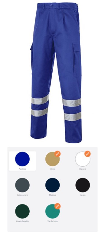 PANTALONES CON BANDAS REFLECTANTES TKA COLORES