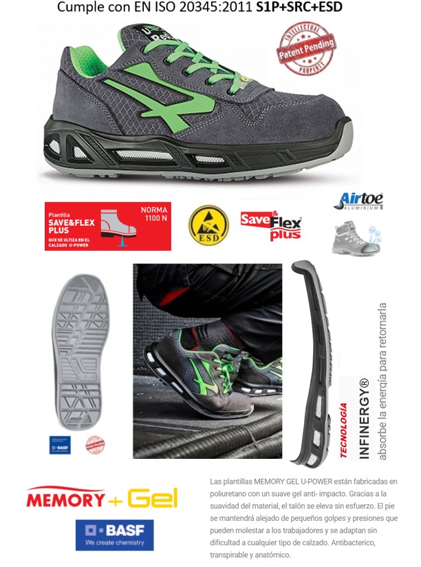 ZAPATOS POINT INFINERGY S1P+SRC+ESD 