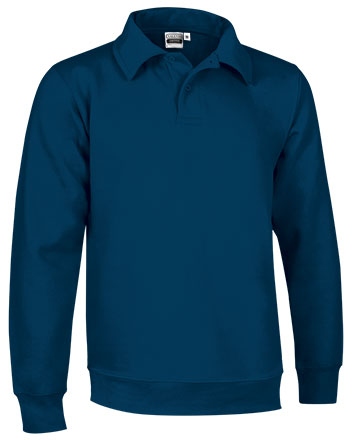 SUDADERA AFELPADA TKA CUELLO POLO CHESTER 