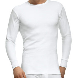 CAJAS DE CAMISETAS BLANCAS (3 UNID) M/LARGA