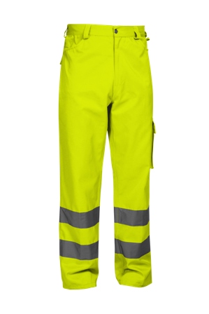 PANTALONES AMARILLOS O NARANJA FLUOR REFLECTANTES SEA EN-471