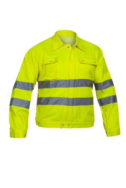 CAZADORA REFLECTANTE AMARILLAS FLUOR  EN-471
