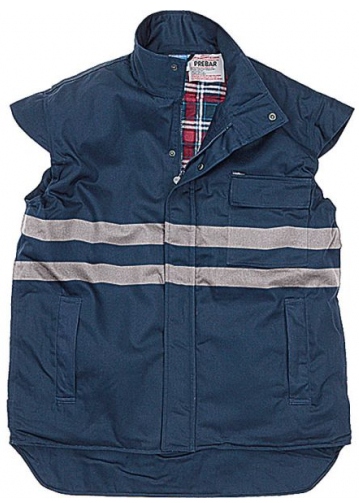 CHALECO IGNIFUGO AZUL REFLEC. EN-531 PREBARRF